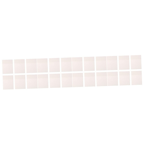 Tofficu 24 Pcs Stick on Note Clear Note Pads Sticking Memo Pads Office Supplies Adhesive Memo Sticker Mini Notepad Transparent Memo Notes Memorandum Computer The Pet Student