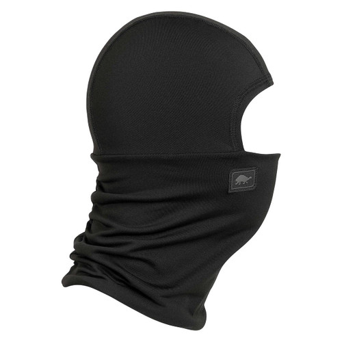 Turtle Fur Youth Shellaclava Comfort Shell UV Fleece Lined Neck Warmer Helmet Liner Winter Balaclava Hood, Ages 7-12, Black