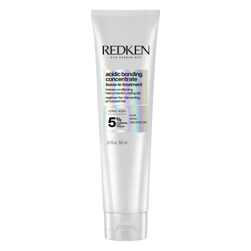 Redken Bonding Leave In Conditioner for Damaged Hair | Hair Repair | Strengthens Weak and Brittle Hair | Acidic Bonding Concentrate |For All Hair Types | 5.1 Fl Oz Redken Bonding Leave In Conditioner for Damaged Hair | Hair Repair | Strengthens Weak and Brittle Hair | Acidic Bonding Concentrate |For All Hair Types | 5.1 Fl Oz