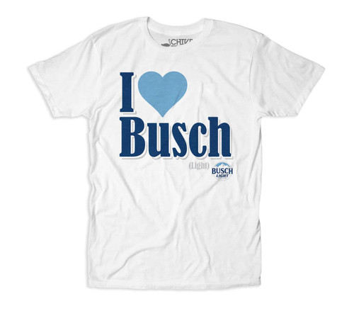 I Love Busch Beer T-Shirt