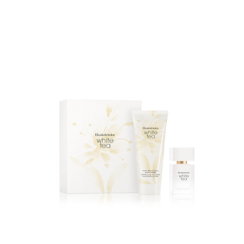Elizabeth Arden White Tea Original 1 oz. and Pure Indulgence Body Cream 3.3 oz (Set of 2)