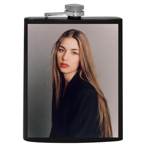 Sofia Coppola - 8oz Black Hip Alcohol Drinking Flask GSTP #G469077