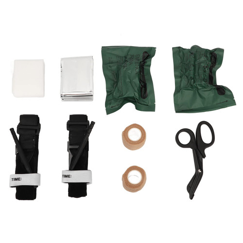 Military Emergency Bag, IFAK Trauma Kit Emergency First Aid Kit Tourniquet, Israeli Bandage, Scissors for Adventure, Hunting, Camping, Hiking(Set)