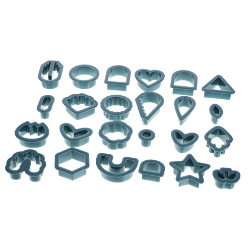 SEWACC 4 Sets Clay Cutter Ceramic Clay Donut Cutter Plastic Cutter Polymer Clay Shape Jewelry Making Pottery Cutters Tool Polymer Cutters Polymer Clay Tool Jewelry Cutter for Polymer Clay