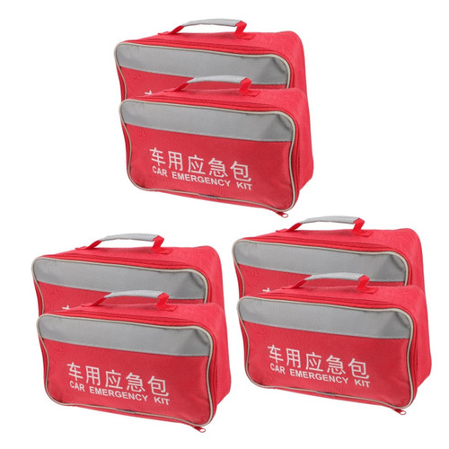 INOOMP 6 Pcs first aid kit emergency survival kit bag apartment essentials for first apartment emergency kit first aid bags empty small medicine bag cloth Toolkit on board travel