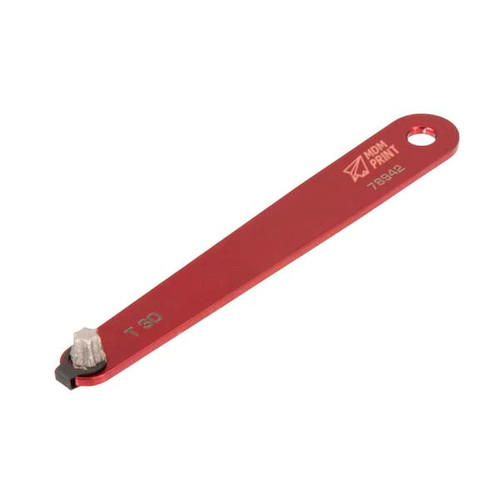 Diamond Tipped Low Profile T30 Torx Screwdriver PK-4