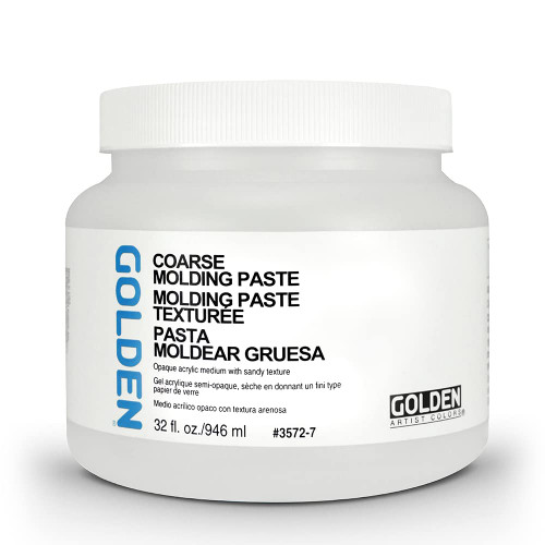 Golden Artist Colors - Coarse Molding Paste - 32 oz Jar