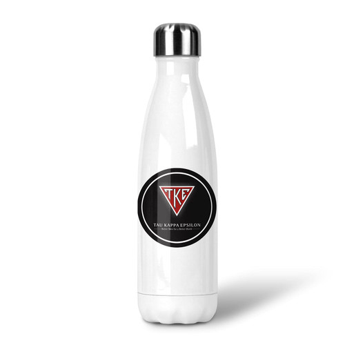 Tau Kappa Epsilon Fraternity Stainless Steel Thermos Water Bottle 17 OZ (Tau Kappa Epsilon 3)