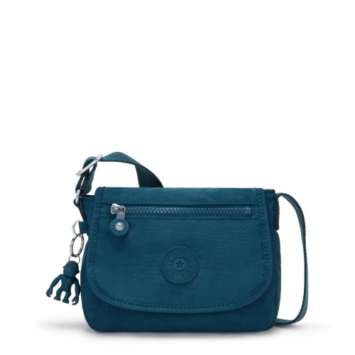 Kipling Women's Sabian Mini Crossbody, Lightweight Everyday Purse, Shoulder Bag, Cosmic Emerald