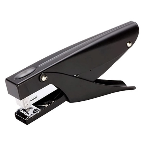 XIAOSAKU Desktop Staplers Stapler Desktop Staplers All Metal Stapler 20 Sheet Capacity Office Stapler with 5000 Staples for Office Desk Accessories Staplers (Color : Black)