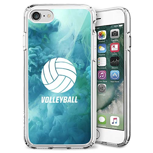Case for iPhone 7 Plus 8 Plus Volleyball?ChyFS Phone Case?TPU Protective Clear Case