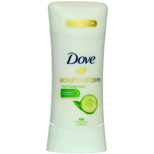 Dove Deodorant 2.6 Ounce Adv Care Anti-Perspirant Cool Essential, 2.6 Ounce (Pack of 6)