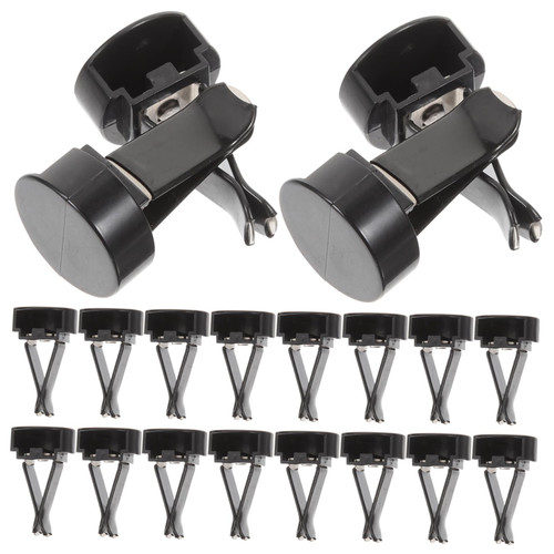 HEALLILY 100pcs Automotive Vent Clips Air Freshener Air Vent Clips Car Interior Plastic HEALLILY 100pcs Automotive Vent Clips Air Freshener Air Vent Clips Car Interior Plastic