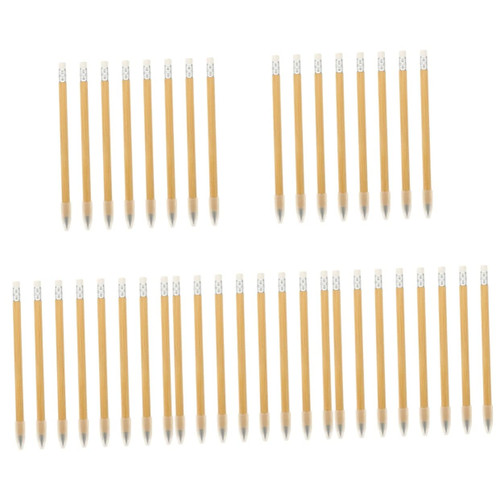 Ciieeo 40 Pcs Graphite Eternity Pencil Eternal Pencil Pencils Infinite Pencil Inkless Pen Forever Pencil Everlasting Pencil Reusable Wood Pencil No Ink Supplies Bamboo Student