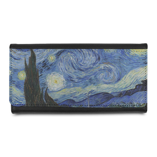 RNK Shops The Starry Night (Van Gogh 1889) Leatherette Ladies Wallet