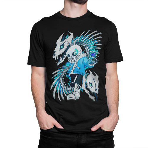 Undertale Sans T-Shirt (L) Black