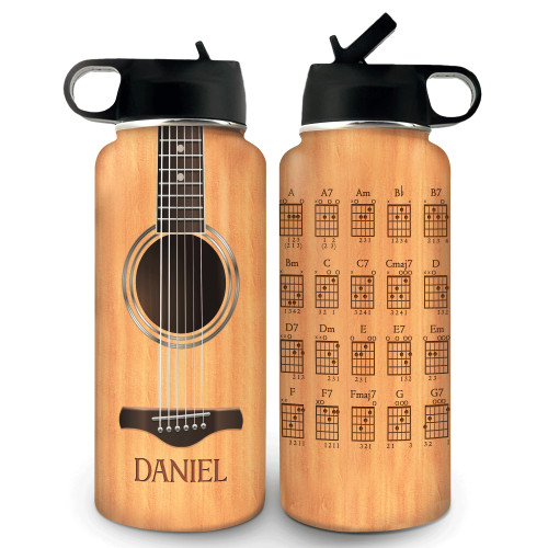Hyturtle Personalized Guitar Water Bottle Guitarist Nutrition Facts Customized Gifts 18oz 32oz Stainless Steel Bottle With Straw Lid Musician Birthday Christmas Gift Travel Cup Coffee Mug Hyturtle Personalized Guitar Water Bottle Guitarist Nutrition Facts Customized Gifts 18oz 32oz Stainless Steel Bottle With Straw Lid Musician Birthday Christmas Gift Travel Cup Coffee Mug