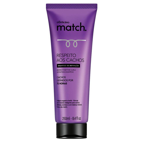 O BOTICARIO Match Respect the Curls Shampoo 250ml