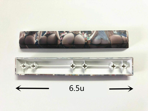 6.5u Spacebar PBT Keycap OW Dye-Sublimation Space Bar Switch Cherry Profile for Corsair Strafe K55 K63 K65 K68 RGB K70 MK.2 LUX K95 Platinum Mechanical Gaming Keyboard