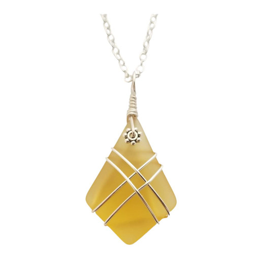 Yinahawaii Handmade Sea Glass Necklace, Hawaiian Jewelry For Women, Wire Cross Necklace Yellow Necklace, Ocean Necklace, Beach Jewelry For Women Birthday Gift For Women (November Birthstone Jewelry) Yinahawaii Handmade Sea Glass Necklace, Hawaiian Jewelry For Women, Wire Cross Necklace Yellow Necklace, Ocean Necklace, Beach Jewelry For Women Birthday Gift For Women (November Birthstone Jewelry)