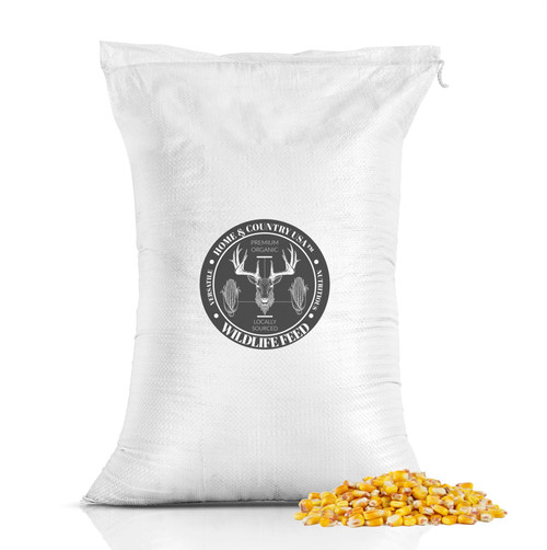 Whole Corn Kernels (25 LB) - Superior Feed Corn for Wildlife - Including Deer, Turkeys, Squirrels, Birds and More! Attract a Multitude of Species with One Highly Nutritional Option