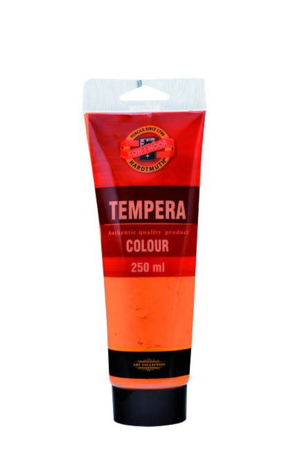 KOH-I-NOOR Distemper Colour, Paint, Cadmium Orange, 250 ml