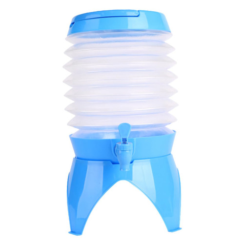 CORHAD outdoor folding bucket outdoor water container outdoor water storage container water bucket portable water jug camping water container camping tool storage tank car travel plastic