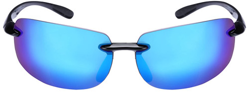 "Lovin Maui" Polarized Nearly Invisible Bifocal Sunglasses for Men and Women (Open Road Blue, 2.0)