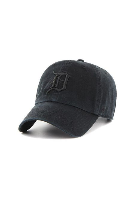 '47 Brands MLB Detroit Tigers Black Clean Up Adjustable Cap '47 Brands MLB Detroit Tigers Black Clean Up Adjustable Cap