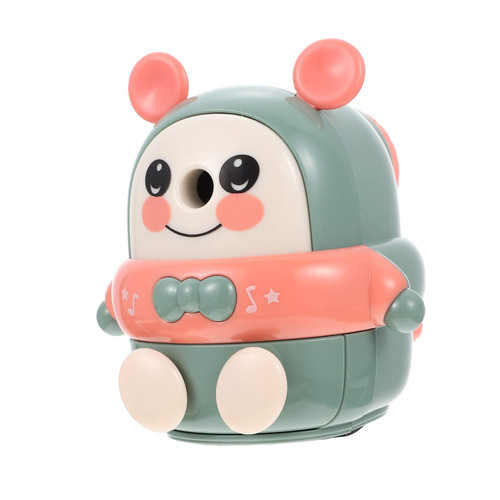 Operitacx 4pcs Pencil Sharpener Cartoon Sharpener Pencil Sharpening Tools Cartoon Pencil Eyeliner Sharpener Handheld Sharpener Students Sharpener Enter The Pen Manual Child Stainless Steel