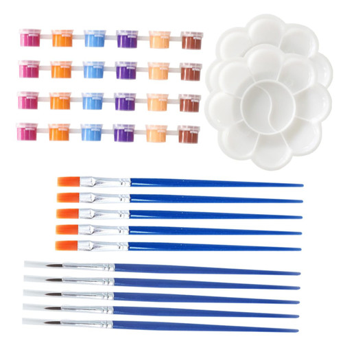 VILLCASE 1 Set Paint Set Japanese Watercolor Paint Professional Craft Paint Brush Paint Brushes for Acrylic Painting Model Paint Brushes Water Colors Detail Watercolor Paper Major Child