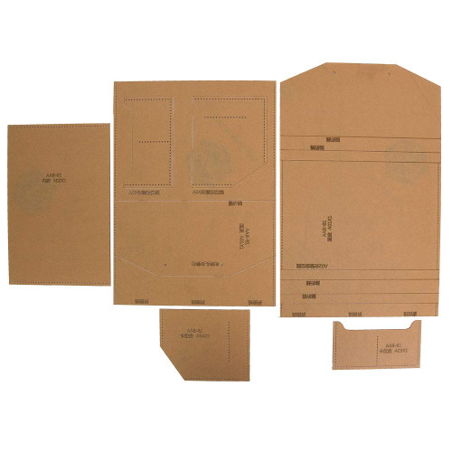Acrylic Templates, Leather Making Template Kit, Handbag Envelope Bag Making Template Clear Acrylic Template, for DIY Leather Crafts