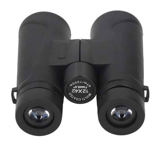 12X42 Binoculars, 42mm Aperture 12 Magnification Multilayer Broadband Green Film Coating, Waterproof Binocular for Bird Watching Hunting 12X42 Binoculars, 42mm Aperture 12 Magnification Multilayer Broadband Green Film Coating, Waterproof Binocular for Bird Watching Hunting