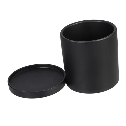 Levemolo 1pc Flowerpot Flower Pot Vase Matte Ceramic Succulent Indoor Planters Round Planter Ceramic Plant Pot with Tray Ceramic Flower Planter Pots Ceramics Flower Container Mini