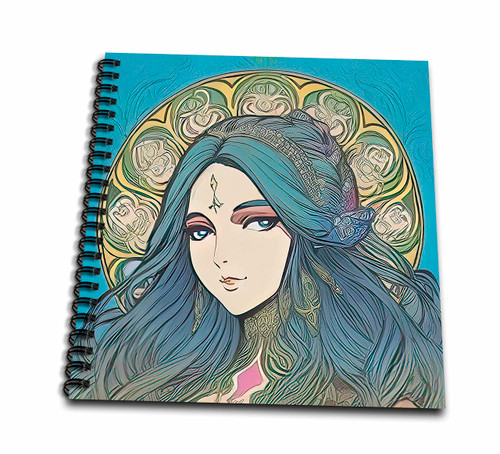 3dRose Art Nouveau Woman. Nice Fantasy Goddess of Beauty and Elegance... - Drawing Books (db-376057-1) 3dRose Art Nouveau Woman. Nice Fantasy Goddess of Beauty and Elegance... - Drawing Books (db-376057-1)