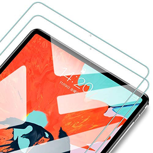 AINOPE Screen Protector Compatible ipad pro 12.9,[2 Pack] iPad 12.9 in (2018) / iPad pro/iPad Pro 12.9 in/iPad pro Screen Protector, Ainope New Tempered Glass