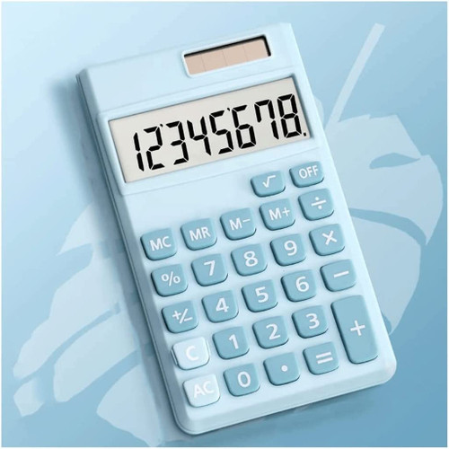 PAASHE Calculator Dual Power Scientific Calculators 8-bit Display Basic Office Calculators Handheld Calculators Desktop Calculators Business Home Calculators Fast Accurate