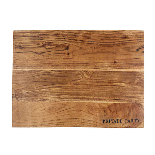 Santa Barbara Design Studio F2F Acacia Wood Serving Tray, 15.5" x 11.63", Private Party Santa Barbara Design Studio F2F Acacia Wood Serving Tray, 15.5" x 11.63", Private Party