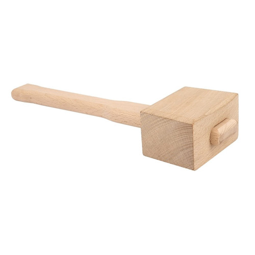 INLIMA Hammer Beech Solid Carpenter Wood Wooden Mallet Hammer Handle Woodworking Tool