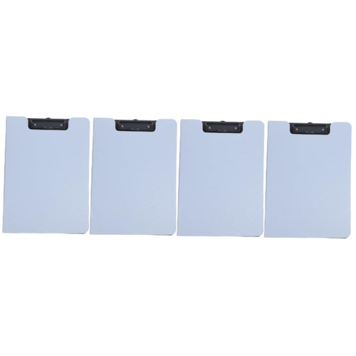 TEHAUX 4pcs Clipboard Clip Foldable Clipboard Clipboards Nursing Clipboard Foldable Nursing Essentials for Nurses Colorful File Folders Multi-Function Board Pp Pallet Multifunction Office