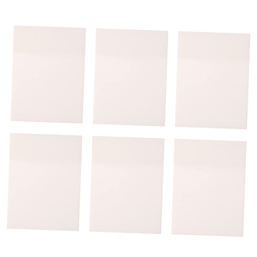 NUOBESTY 30 pcs Plan Sticky memo Note Pads See Through Office Supplies Novelty Computer Sticking memo Pads memo Note Stickers Clear memo Note n Times Posted The pet Mini Student