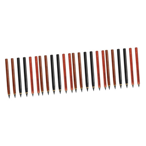 MAGICLULU 24 Pcs Eternal Pencil Everlasting Inkless Pencil Graphite Pencils Forever Pencil Erasable Pencils Metal Mechanical Pencils Kid Ink Everlasting Pencils Writing Pen Student No Ink