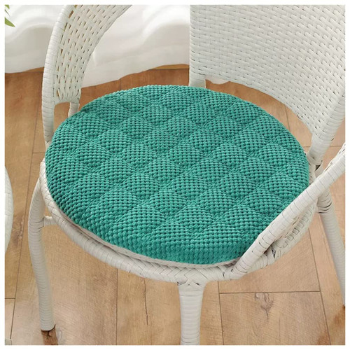 KangErXin Kitchen Chair Pad Washable No Slip Round Stool Cushion with for Dining Table Kitchen Chairs-Round Stool Pad Soft Sponge Seat Cushion Bar High Stool Chair Pad (Color : Color 9, Size : 35cm