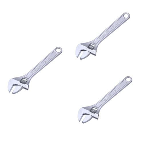 Veemoon 3pcs Adjustable Spanner Multi-function Wrench Repair Tools Adjustable Wrench Spanner Wrench Spanner Tool Manual Wrench Tool