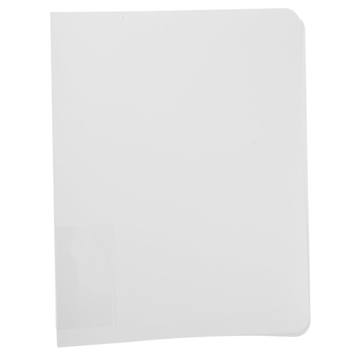 LALAFINA 2pcs Binder Clear Plastic Document Folders Filing Organizer Pouch Accordian Folder Document Bag Office File Folder Documents Storage Folder File Folders File Box A4 White Accordion
