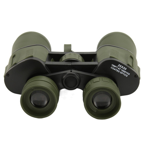 20x50 Binoculars for Adults and Kids, 10X Magnification EMC Multi Layer Broadband Green Film 168M/1000M View Angle, HD Binoculars for Bird Watching Concerts 20x50 Binoculars for Adults and Kids, 10X Magnification EMC Multi Layer Broadband Green Film 168M/1000M View Angle, HD Binoculars for Bird Watching Concerts
