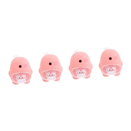 TEHAUX 4pcs Sharpener Girl Sharpeners Manual Sharpeners Small Sharpener Lovely Sharpeners Pupil Sharpener School Supplies Handheld Student Metal Pencil