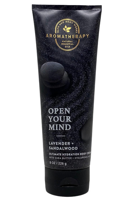 Bath and Body Works Lavender & Sandalwood Body Care Aromatherapy Moisturizing Body Cream w/Essential Oils - 8 oz Many Scents (Lavender & Sandalwood)