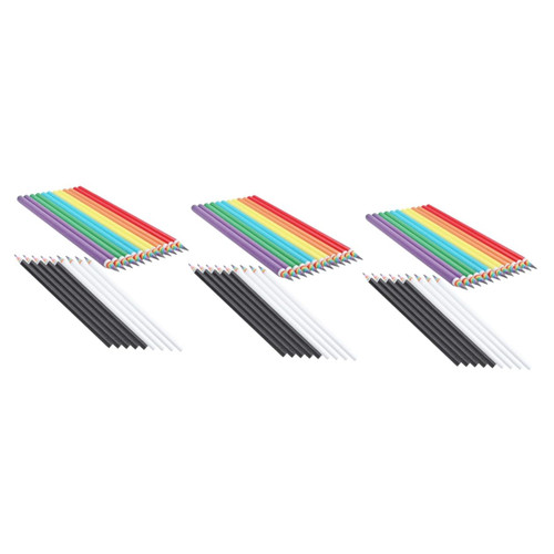 NUOBESTY 60 Pcs colored paper pencils colour children paper pencils drawing writing pencils wooden sketch pencil adorable kids pencils painting charcoal pencils kid pencils student map bulk