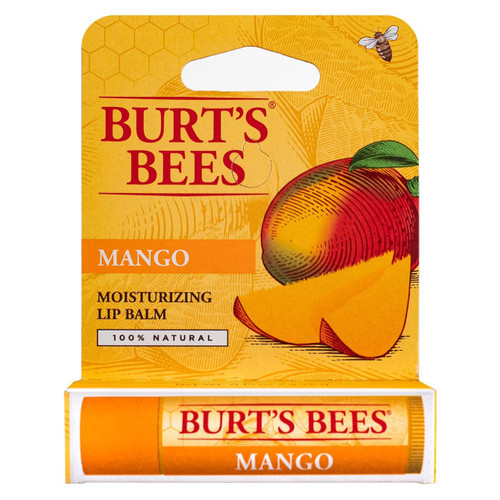 Burt's Bees Moisturizing Lip Balm, Mango 0.15 oz (Pack of 12) Burt's Bees Moisturizing Lip Balm, Mango 0.15 oz (Pack of 12)